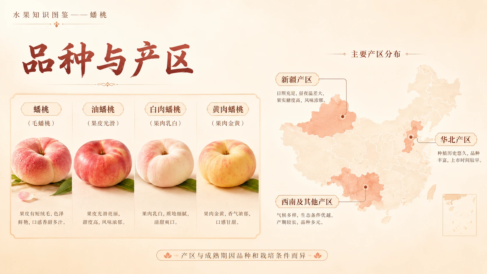 万物知识图鉴系列作品PPT——蟠桃【4K】 - 预览图6
