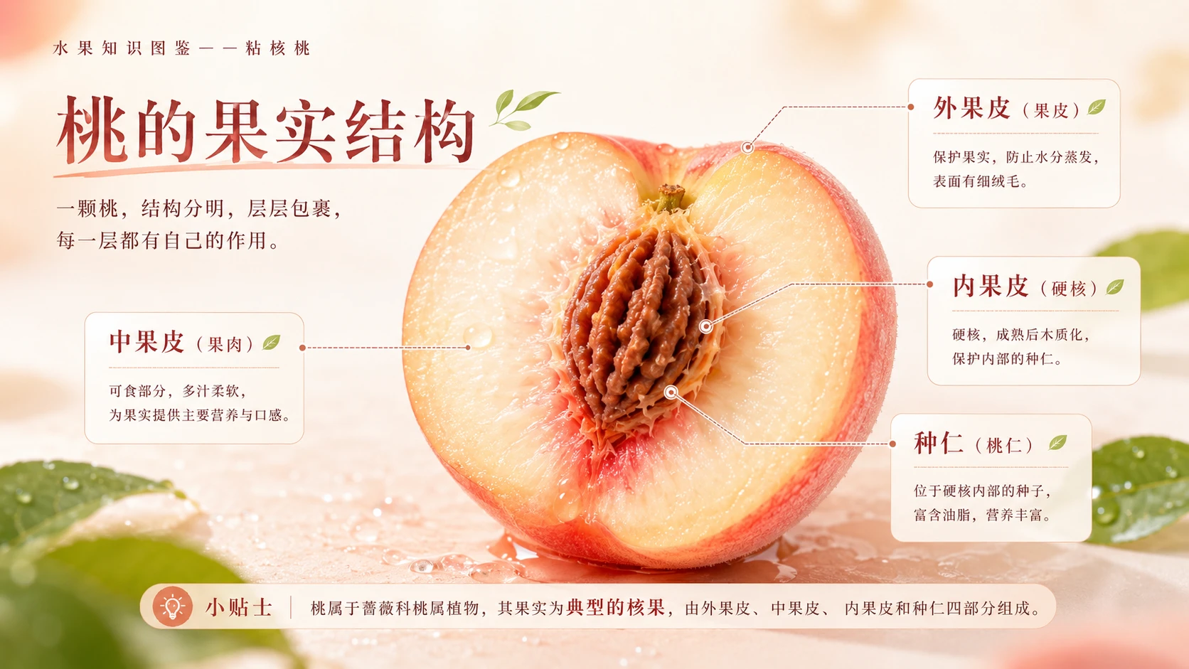 万物知识图鉴系列作品PPT——粘核桃【4K】 - 预览图2