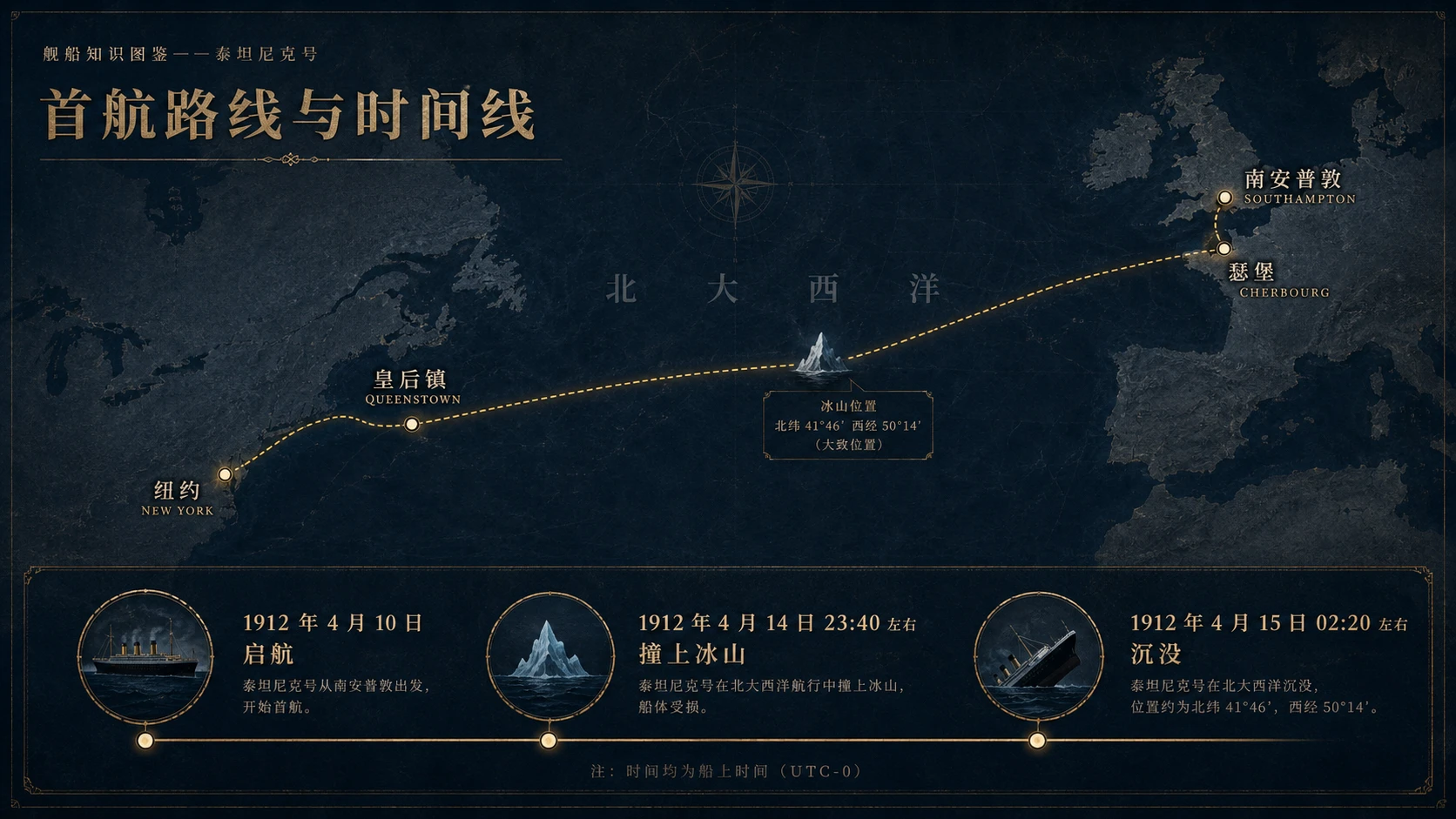 万物知识图鉴系列作品PPT——泰坦尼克号【4K】 - 预览图5