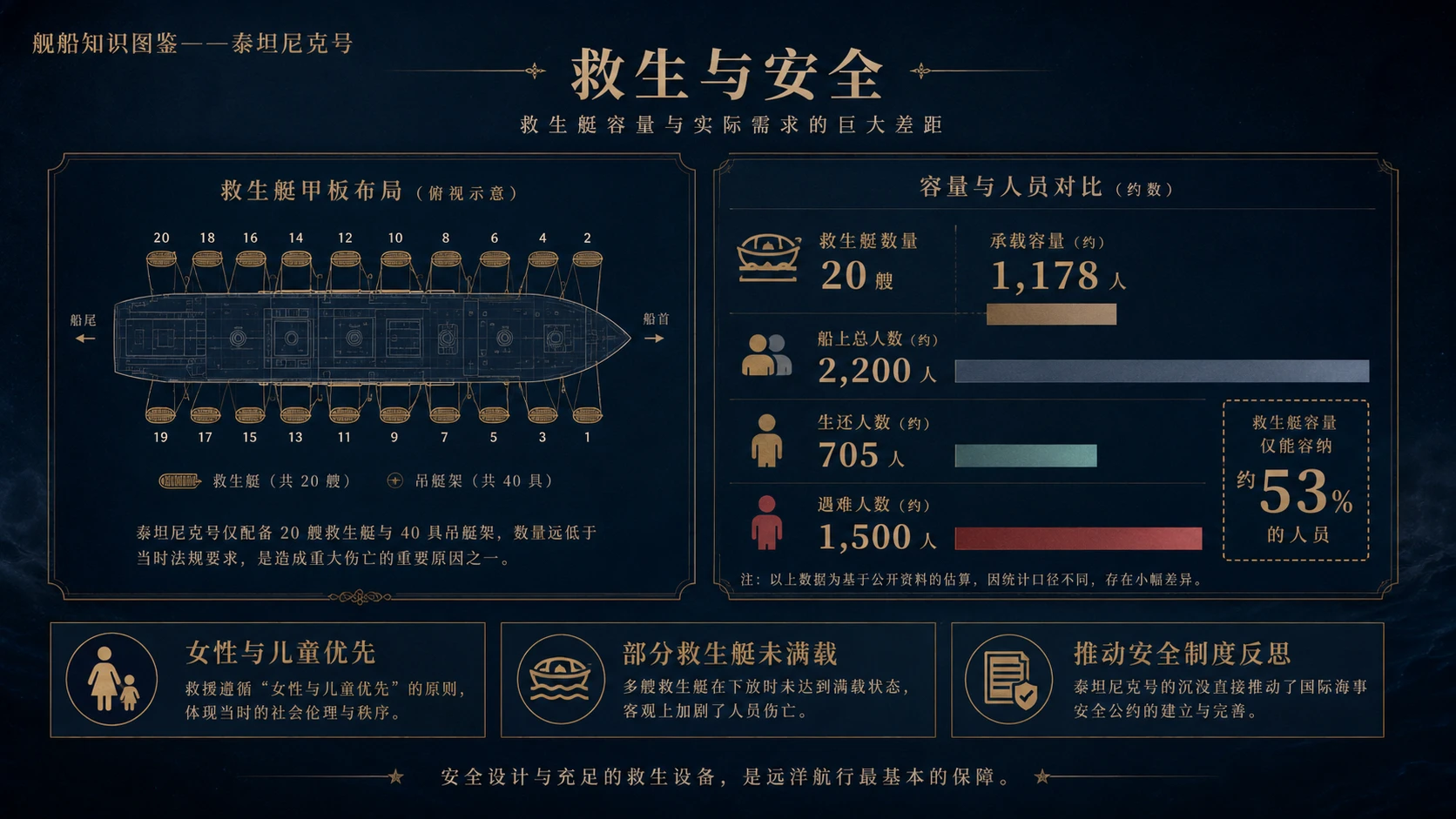 万物知识图鉴系列作品PPT——泰坦尼克号【4K】 - 预览图6