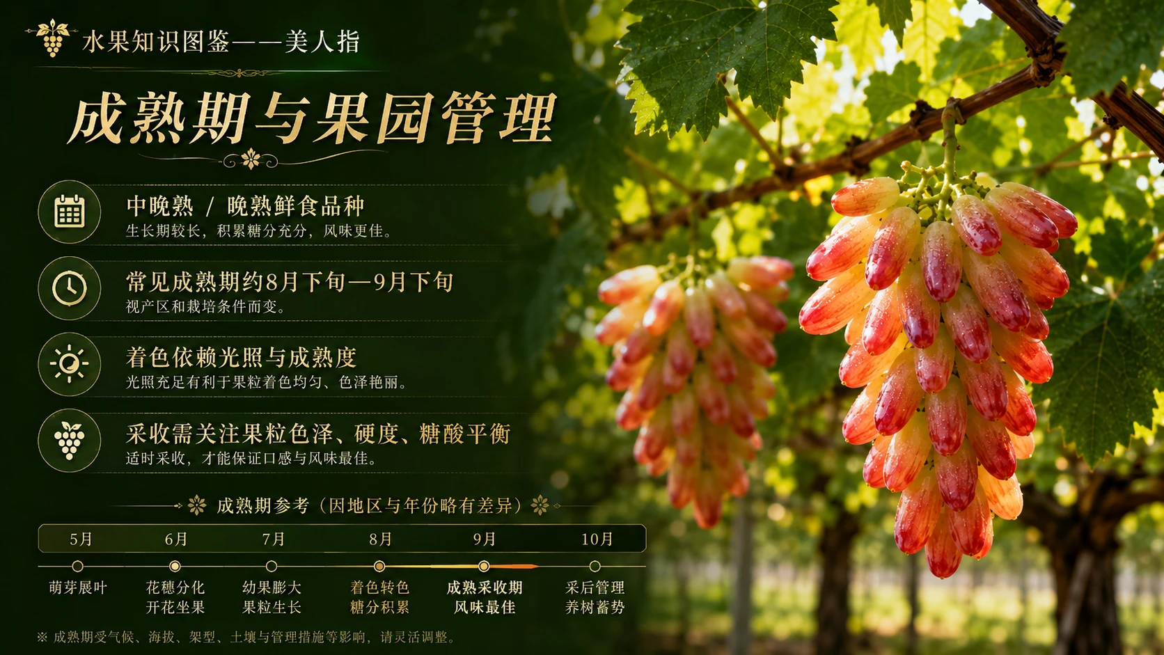 万物知识图鉴系列作品PPT——美人指【4K】 - 预览图3