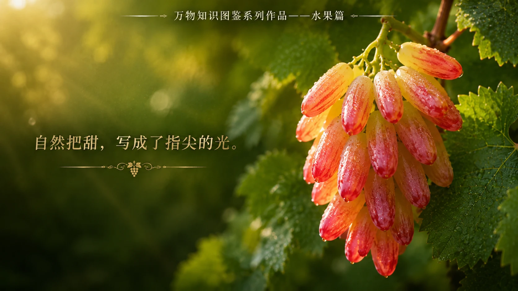万物知识图鉴系列作品PPT——美人指【4K】 - 预览图4