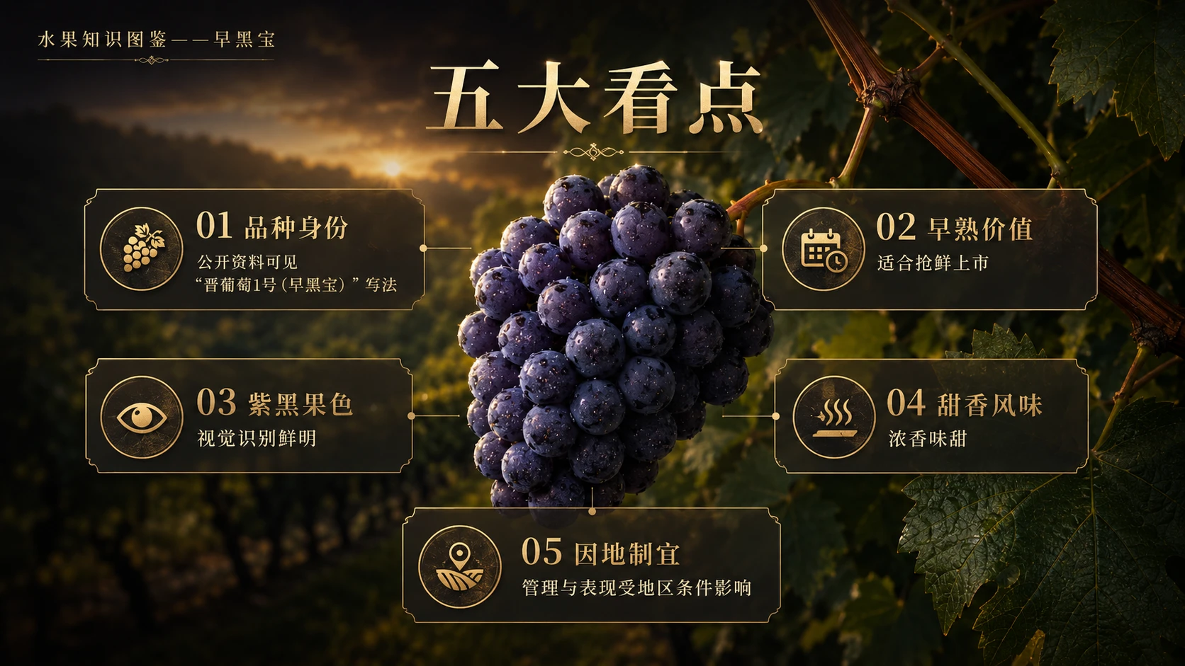 万物知识图鉴系列作品PPT——早黑宝【4K】 - 预览图3