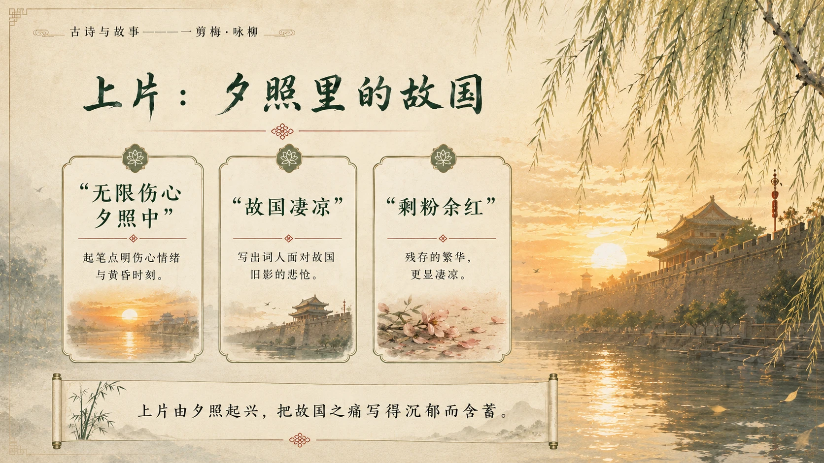 古诗与故事系列作品——一剪梅咏柳【2K】 - 预览图13