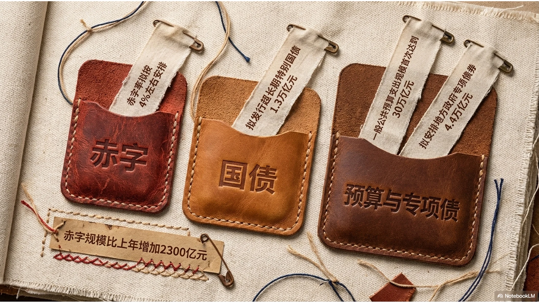 布艺拼贴设计风格政府工作报告PPT - 预览图8