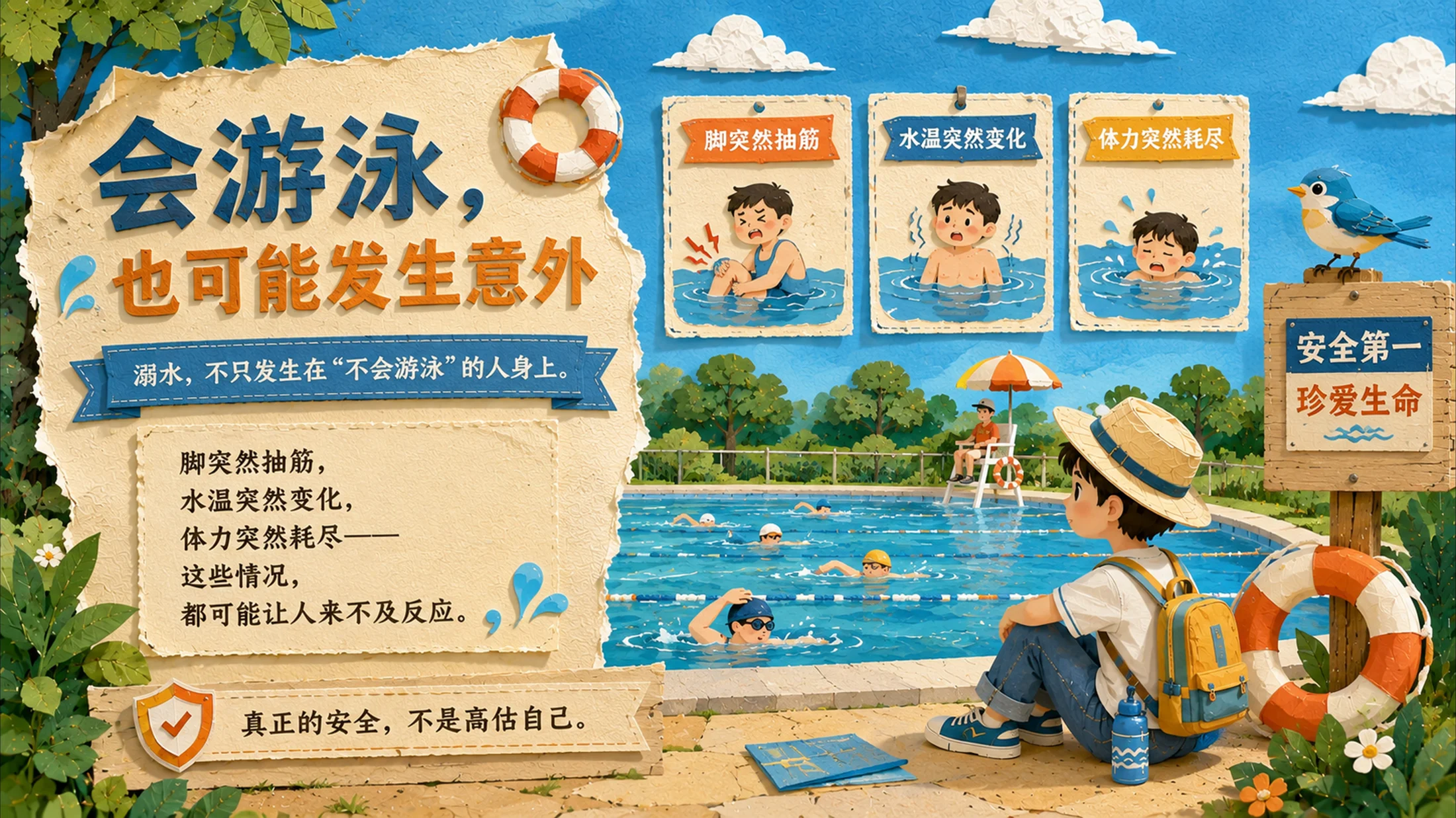 不要靠近那片安静的水——中小学生防溺水指南 - 预览图3