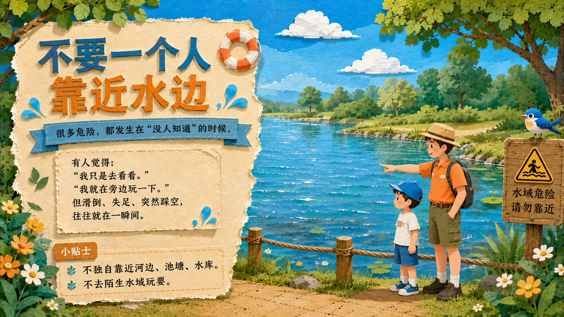 不要靠近那片安静的水——中小学生防溺水指南 - 预览图4