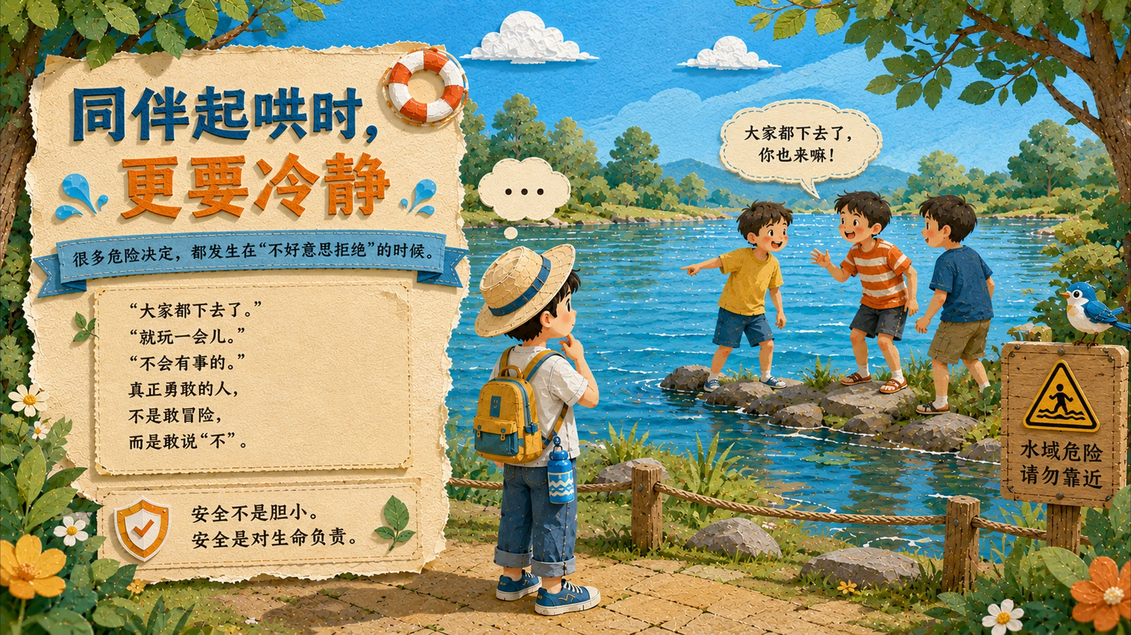 不要靠近那片安静的水——中小学生防溺水指南 - 预览图6
