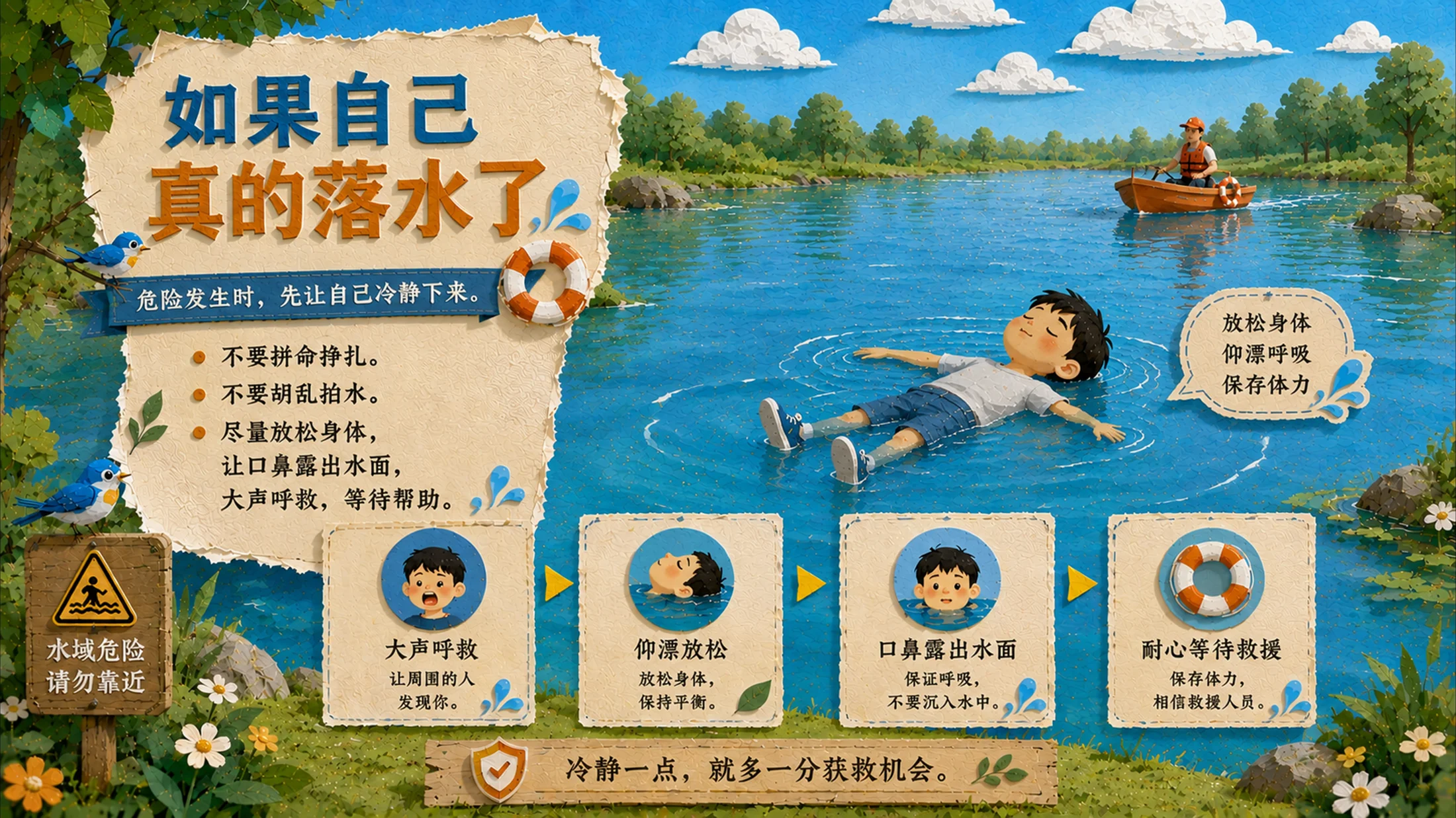 不要靠近那片安静的水——中小学生防溺水指南 - 预览图8