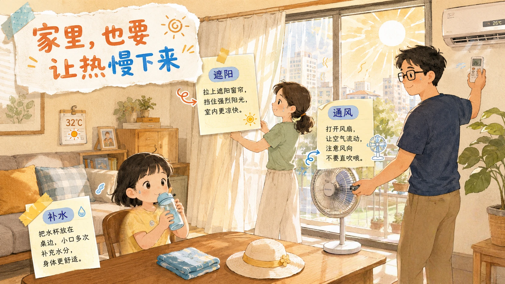 高温篇｜极端天气避险记PPT - 预览图3