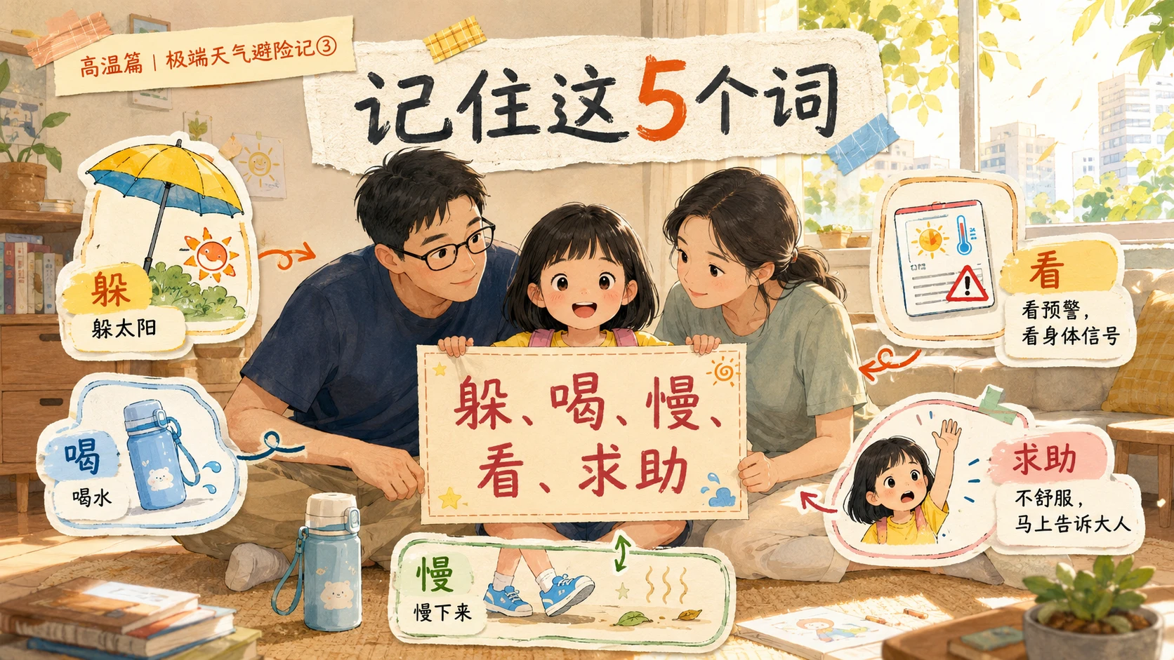 高温篇｜极端天气避险记PPT - 预览图6