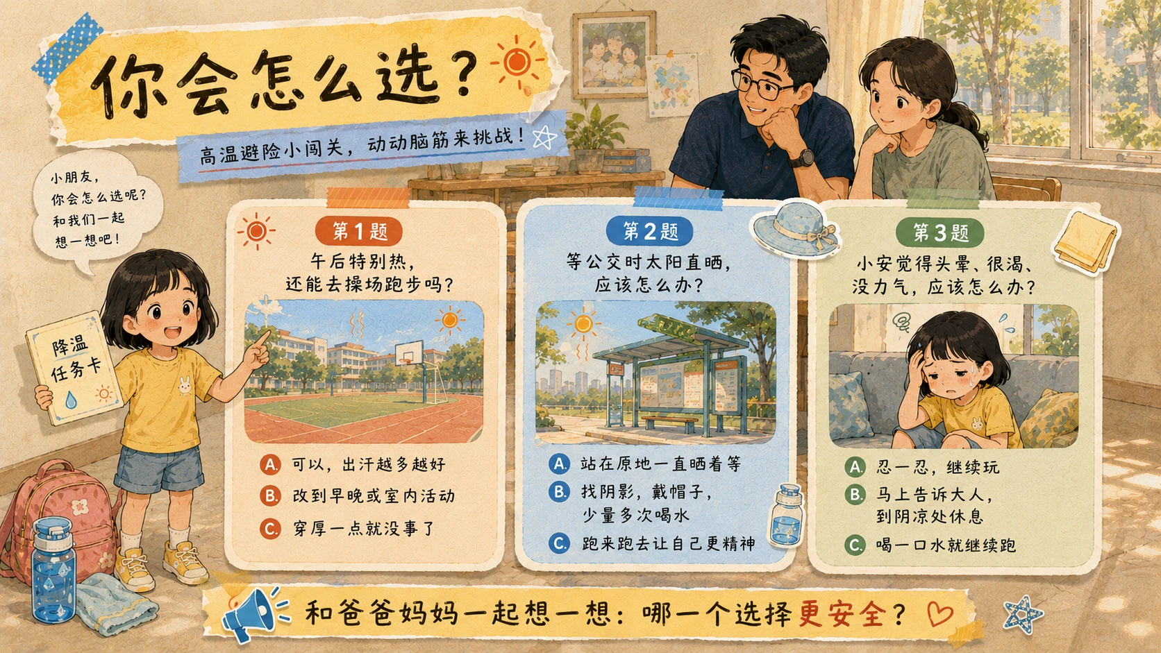 高温篇｜极端天气避险记PPT - 预览图7