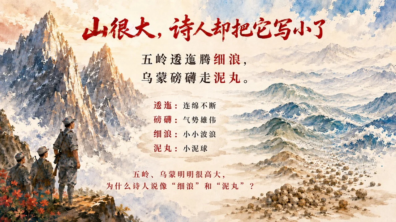 小学六年级语文：七律·长征PPT课件 - 预览图5