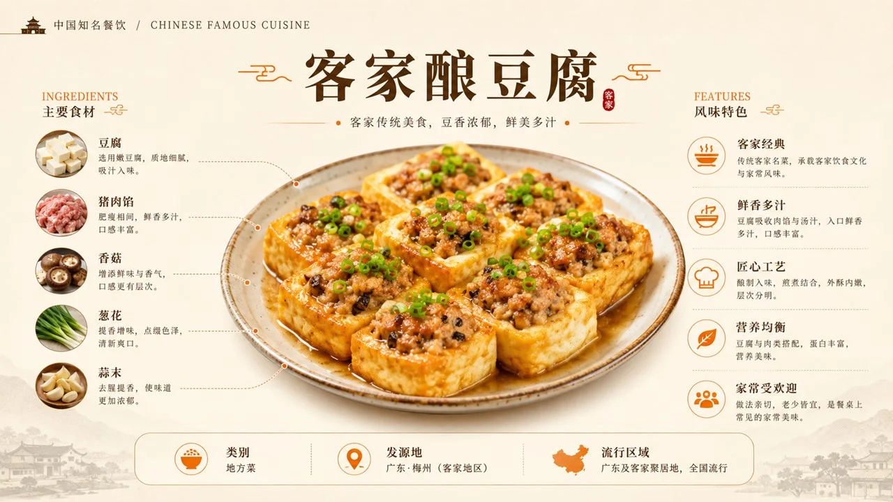 《河源客家特色美食图鉴》PPT - 预览图1