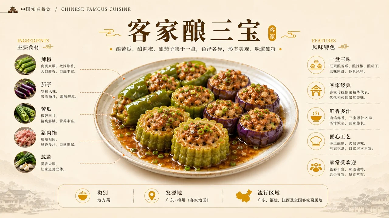 《河源客家特色美食图鉴》PPT - 预览图10