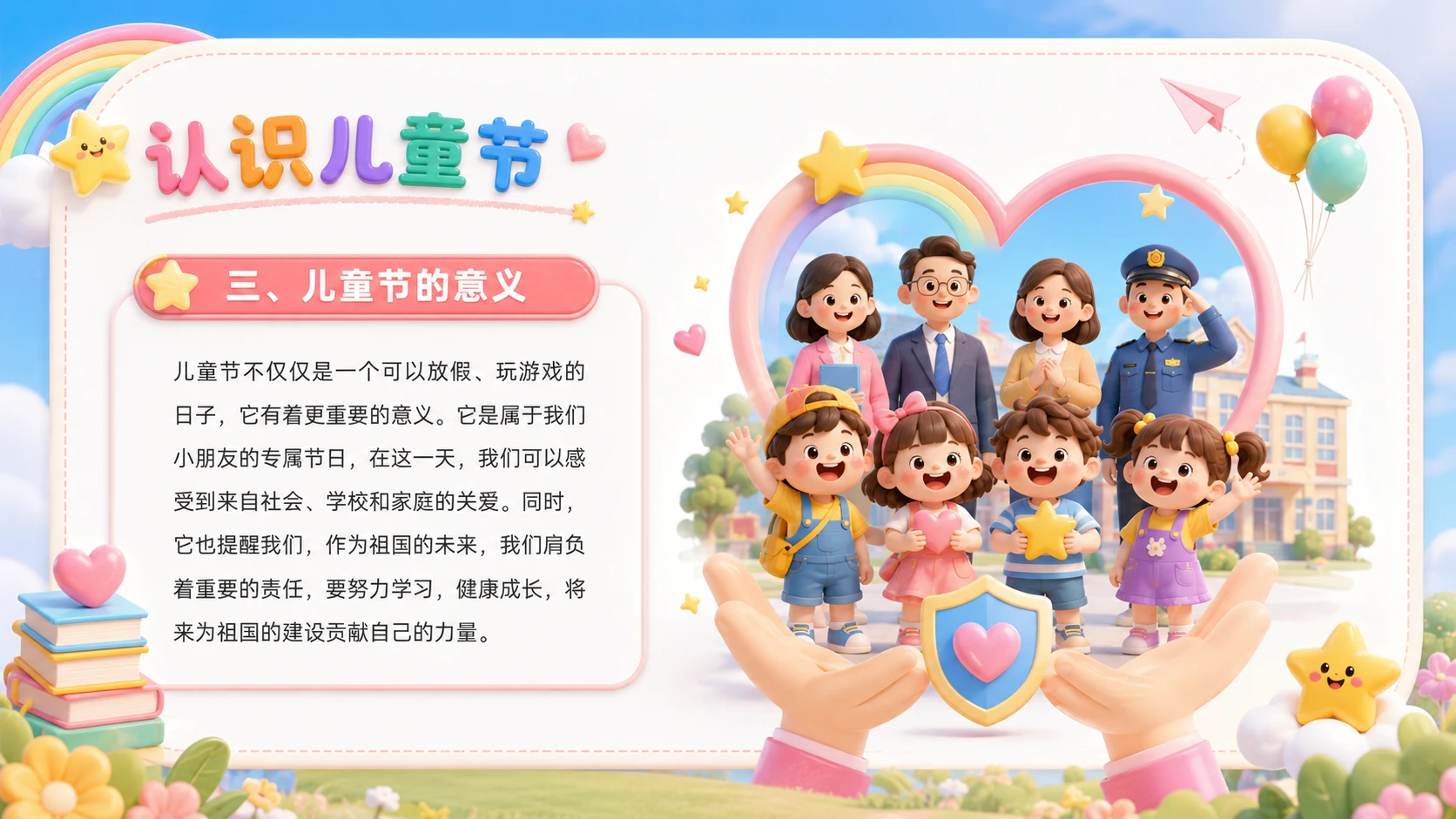 六一儿童节-童心飞扬快乐成长 - 预览图5