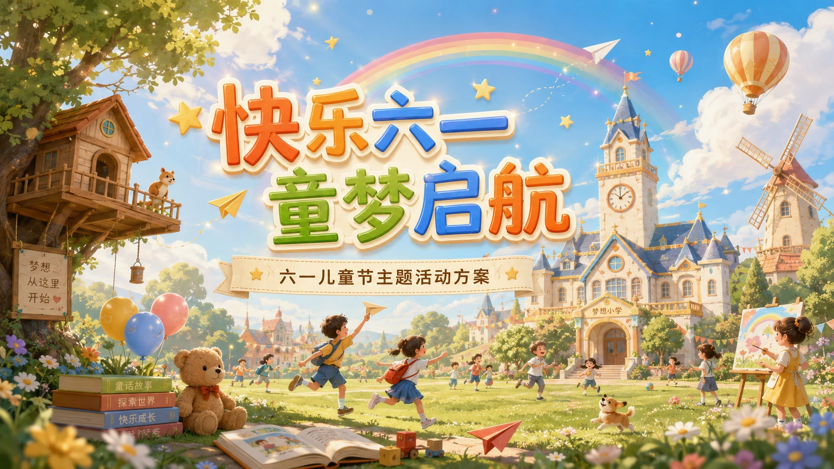 快乐六一童梦启航 - 预览图1