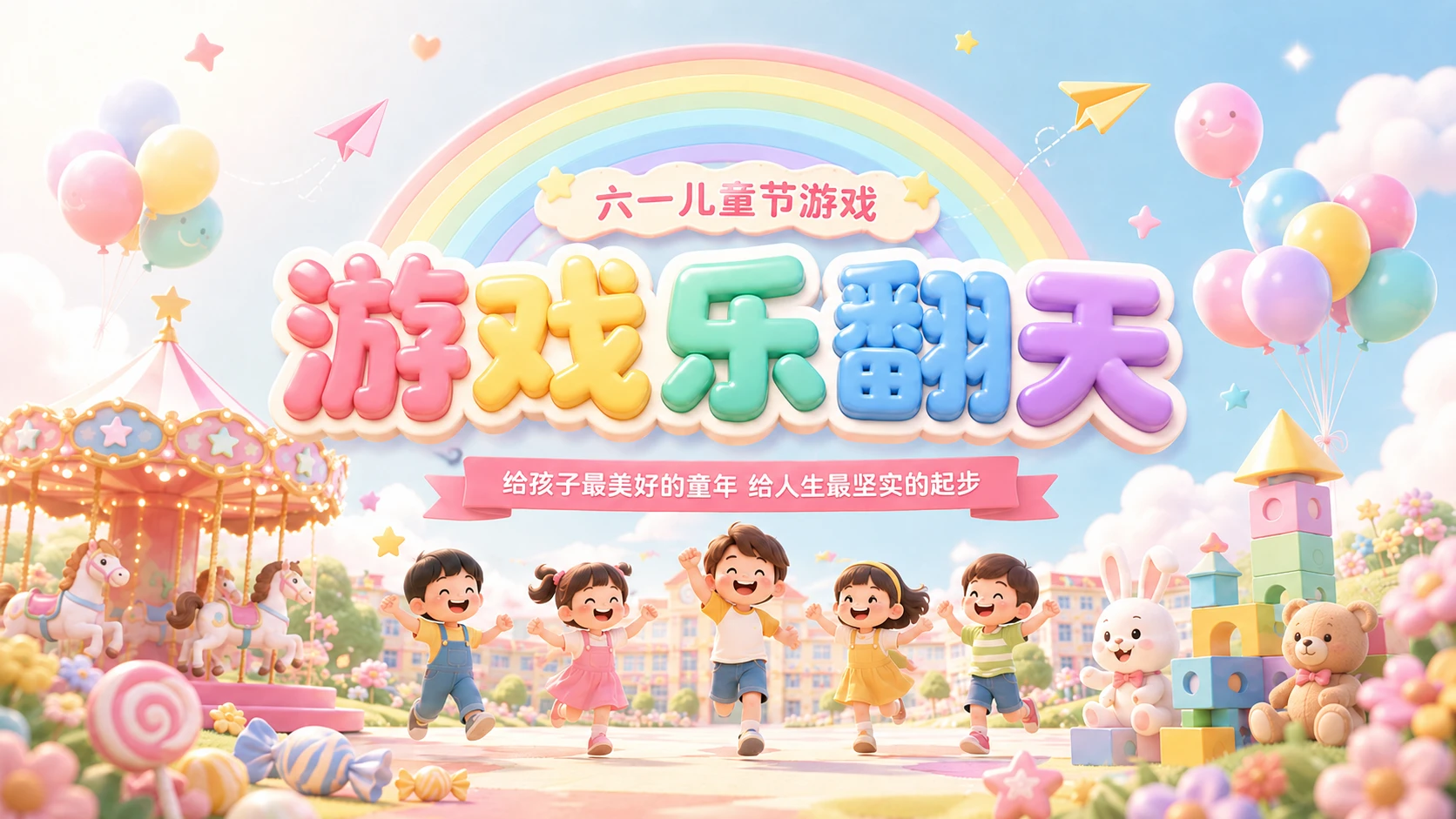 六一儿童节之游戏乐翻天 - 预览图1