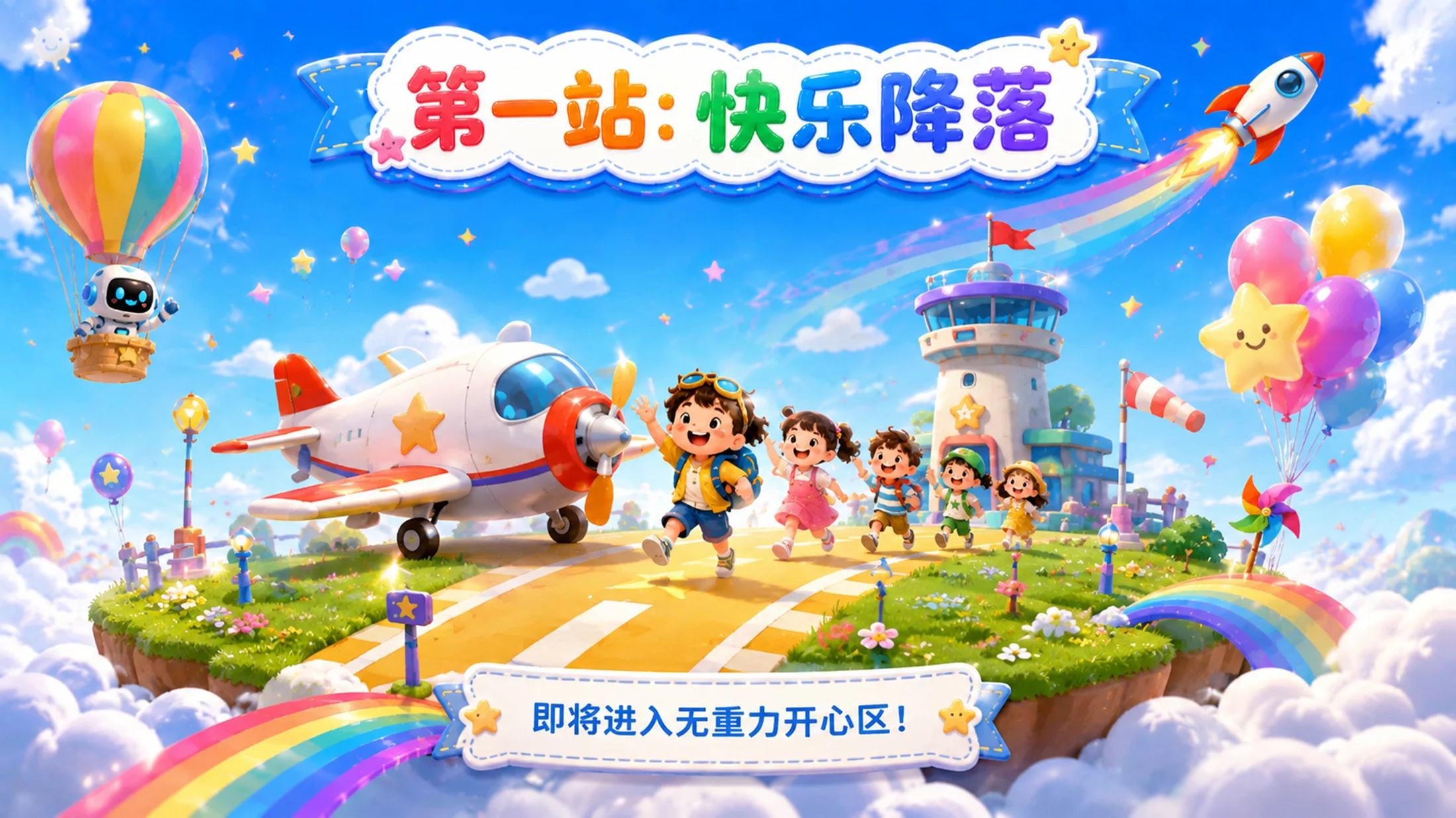 “六一儿童节主题班会PPT课件｜快乐星球航班，起飞！ - 预览图3