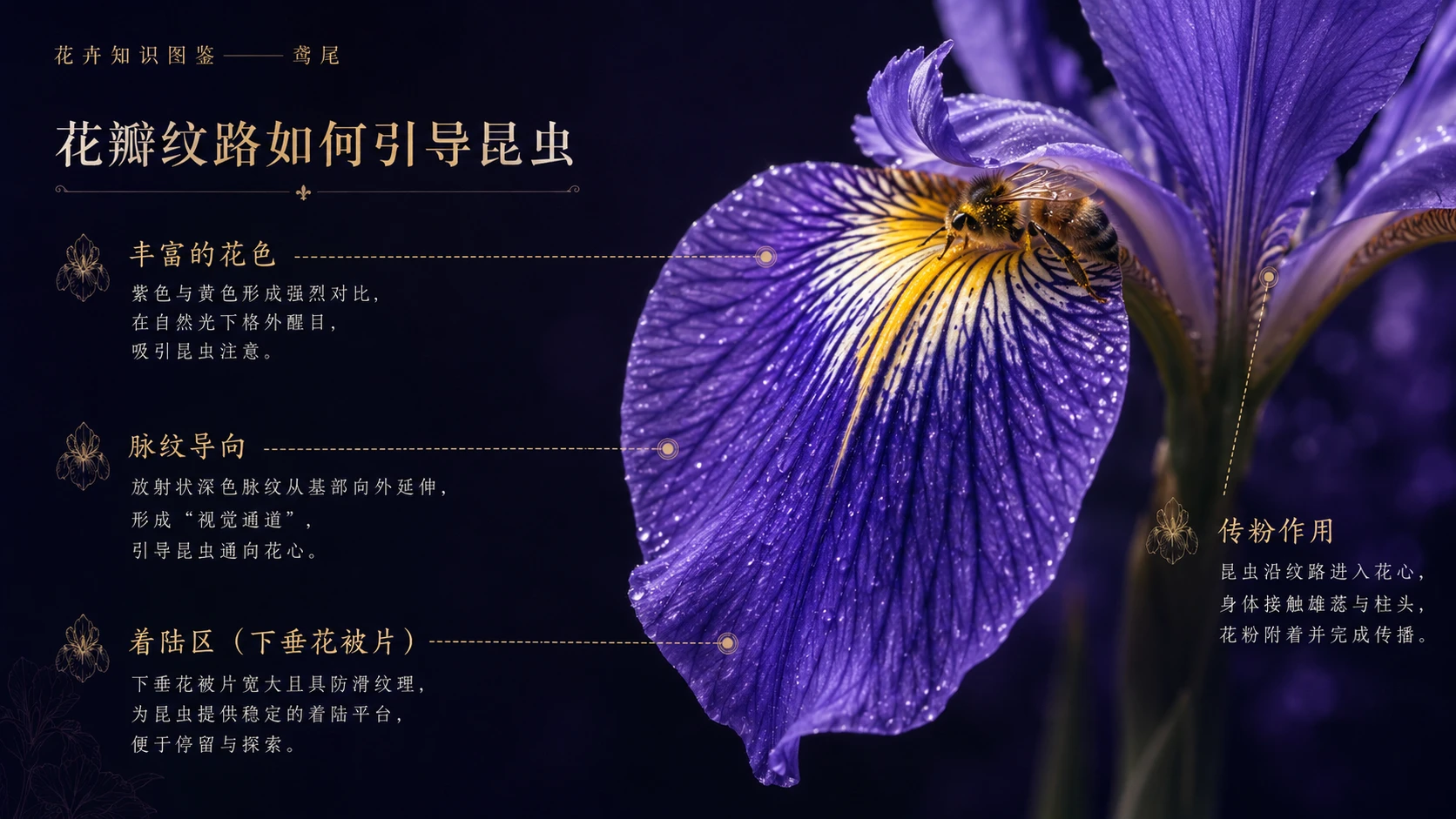 万物知识图鉴系列作品PPT——鸢尾 - 预览图2