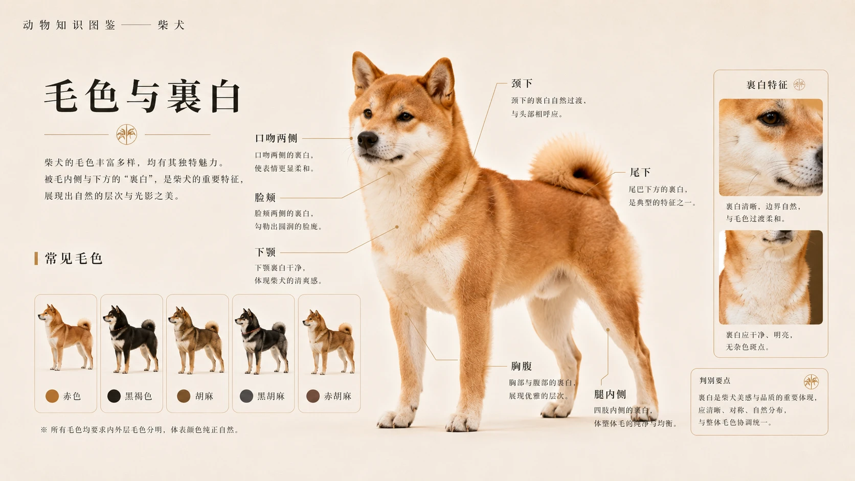 万物知识图鉴系列作品PPT——柴犬【4K】 - 预览图1