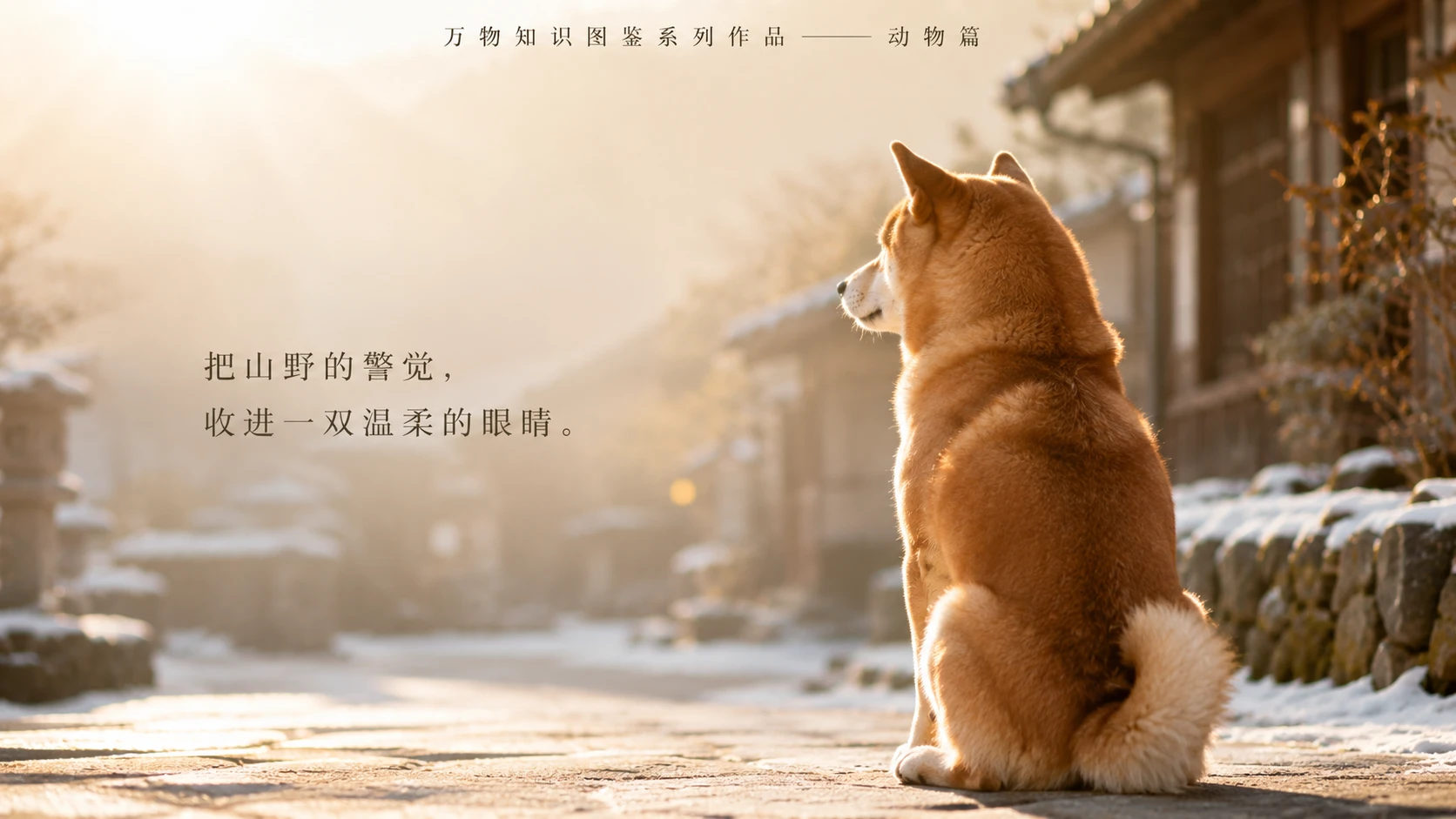 万物知识图鉴系列作品PPT——柴犬【4K】 - 预览图3