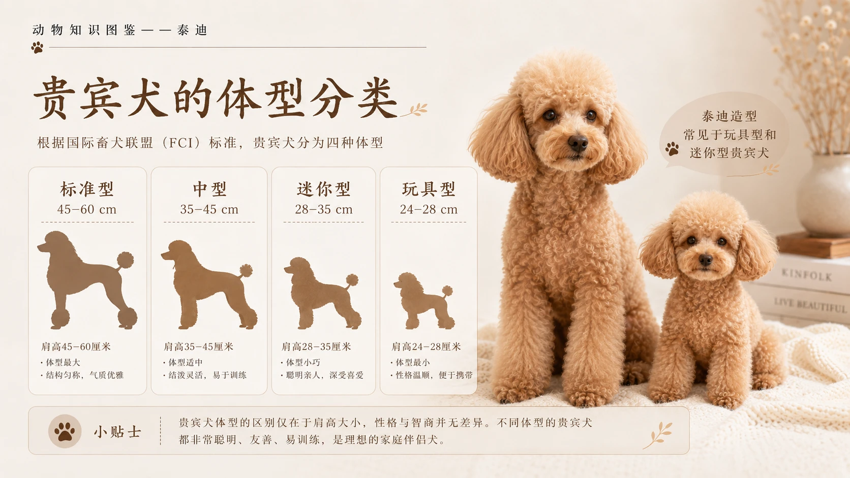 万物知识图鉴系列作品PPT——泰迪 - 预览图1