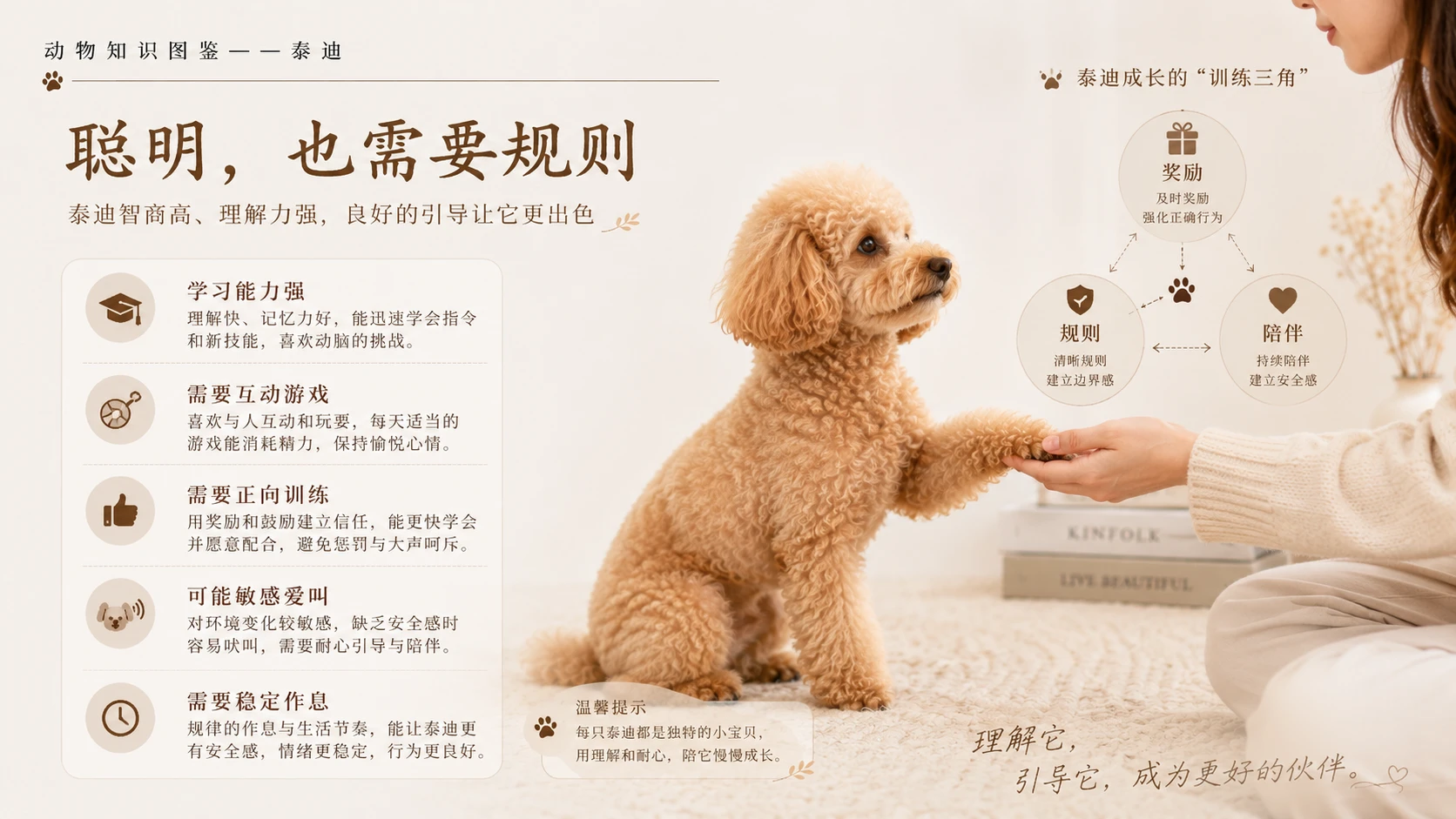 万物知识图鉴系列作品PPT——泰迪 - 预览图2