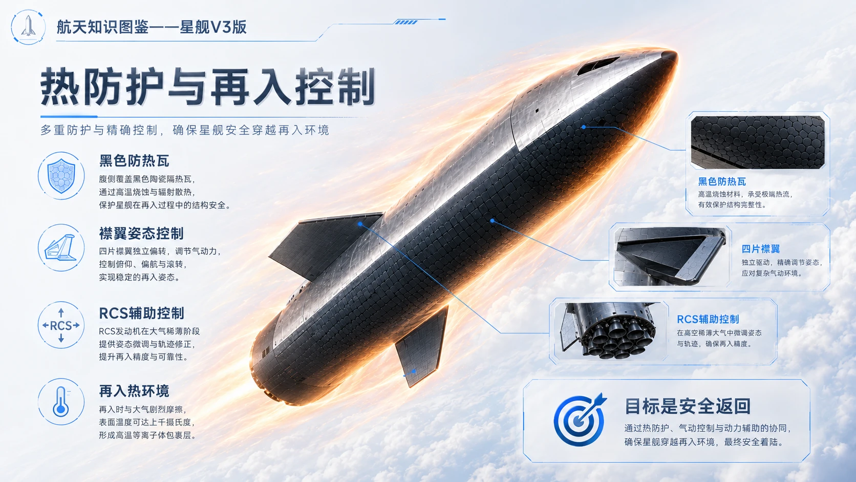 万物知识图鉴系列作品PPT——星舰V3【浅色】 - 预览图2