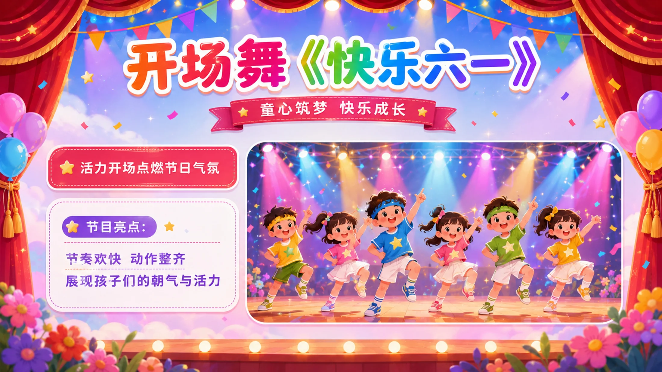 六一儿童节活动策划方案PPT｜幼儿园小学亲子活动方案模板 - 预览图9