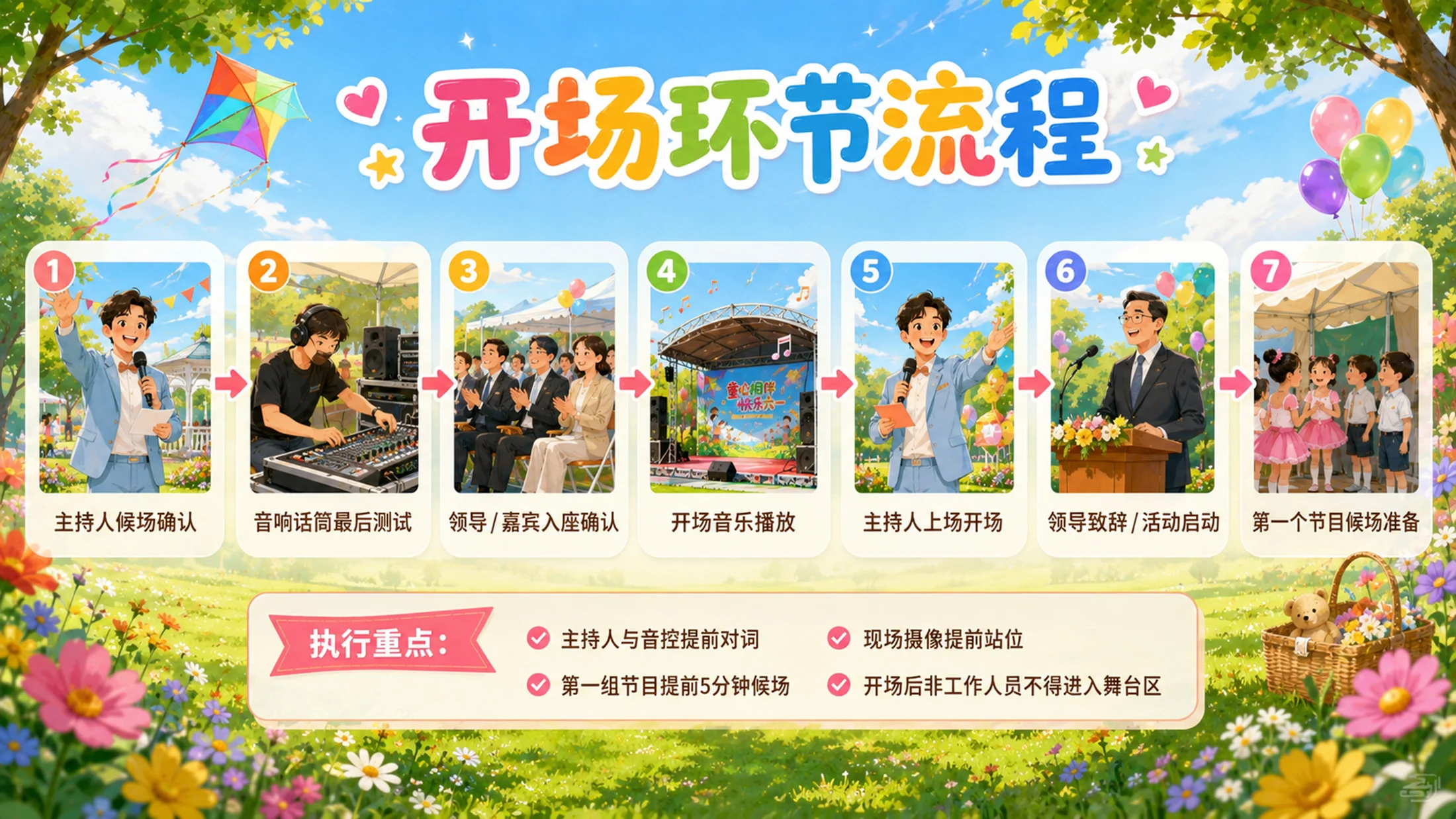 六一儿童节游园会活动PPT模板｜亲子互动游戏策划方案 - 预览图10