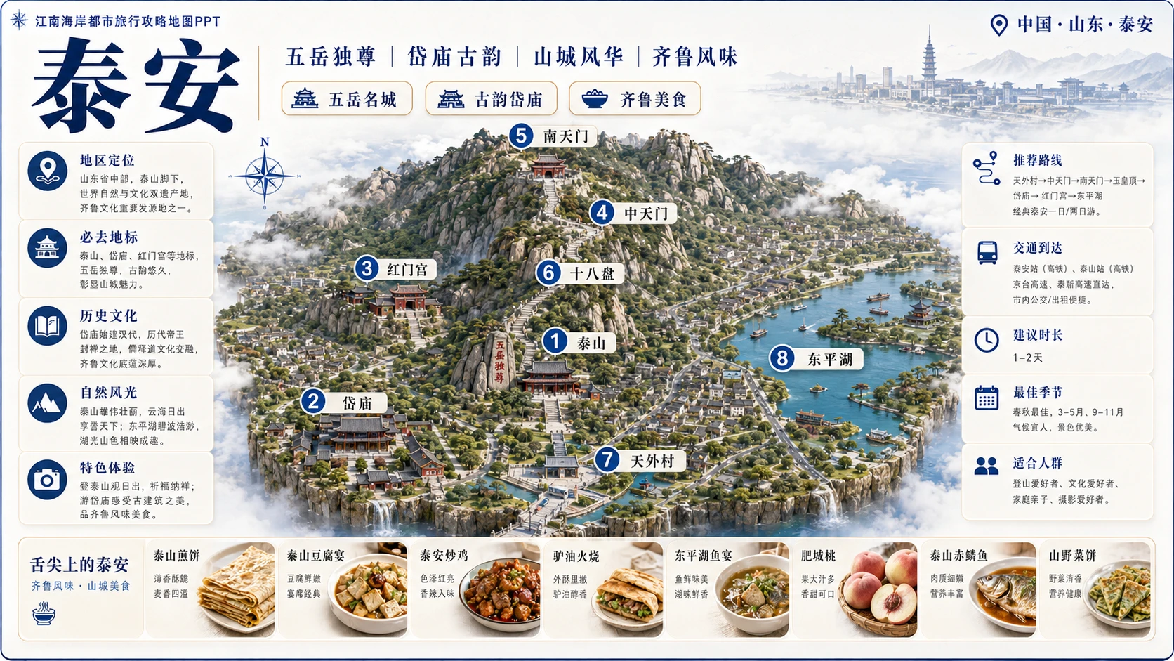 江南海岸都市档案型_8个省级入口94个地级市旅行攻略地图PPT - 预览图11