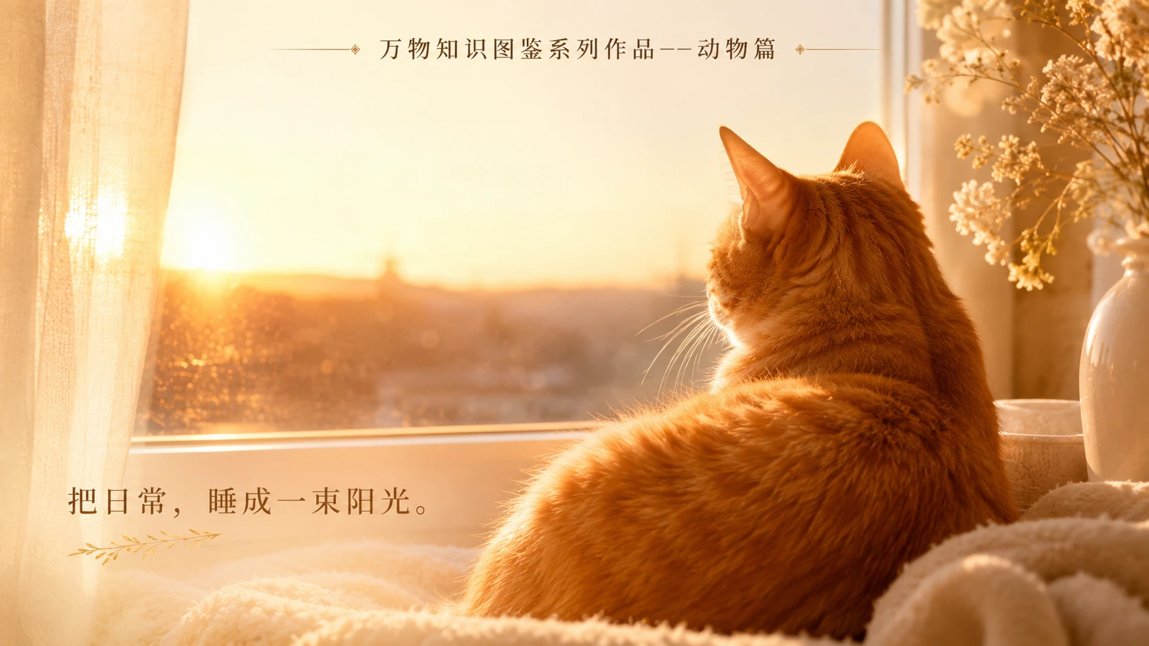 万物知识图鉴系列作品PPT——橘猫 - 预览图3