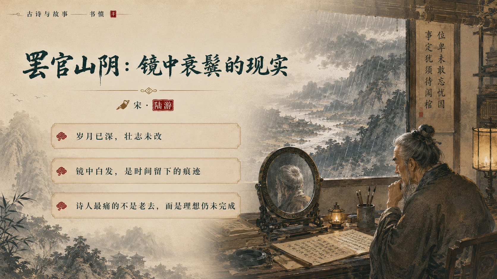 古诗与故事系列作品PPT——书愤 - 预览图14