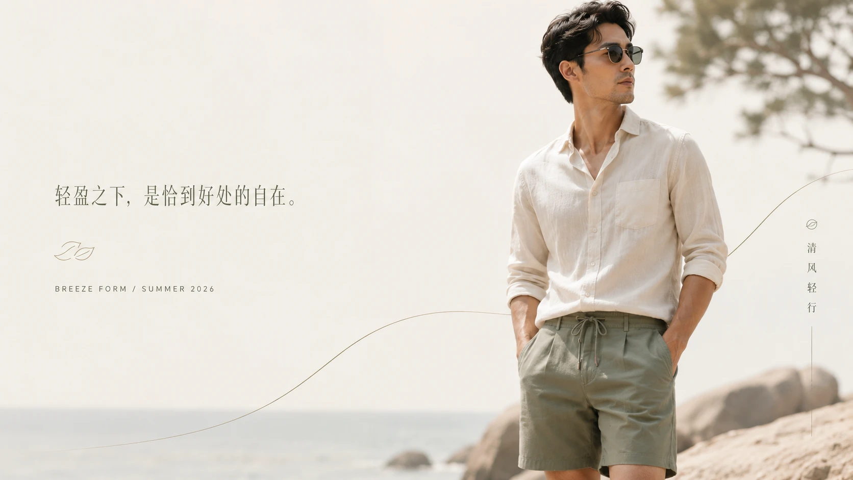 商业产品提案设计系列作品PPT——男士夏季休闲短裤 - 预览图3