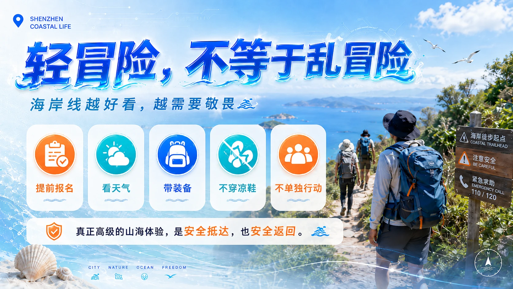 深圳向海计划 从城市海岸，到山海轻冒险 - 预览图13