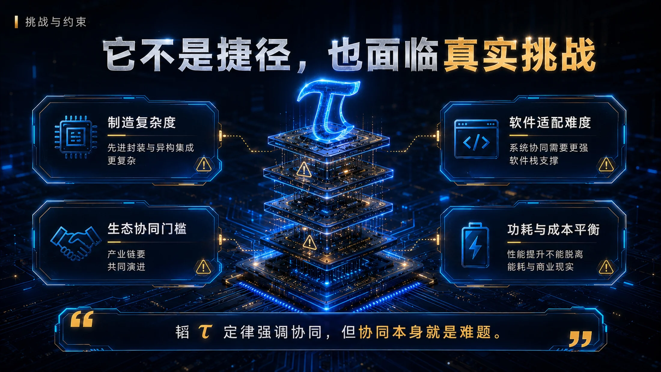 华为为什么提出韬τ定律-蓝色科技芯片科普PPT - 预览图11