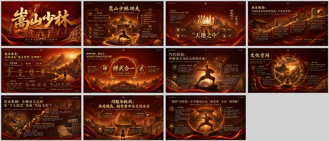 嵩山少林——文旅推介系列 - 预览图5