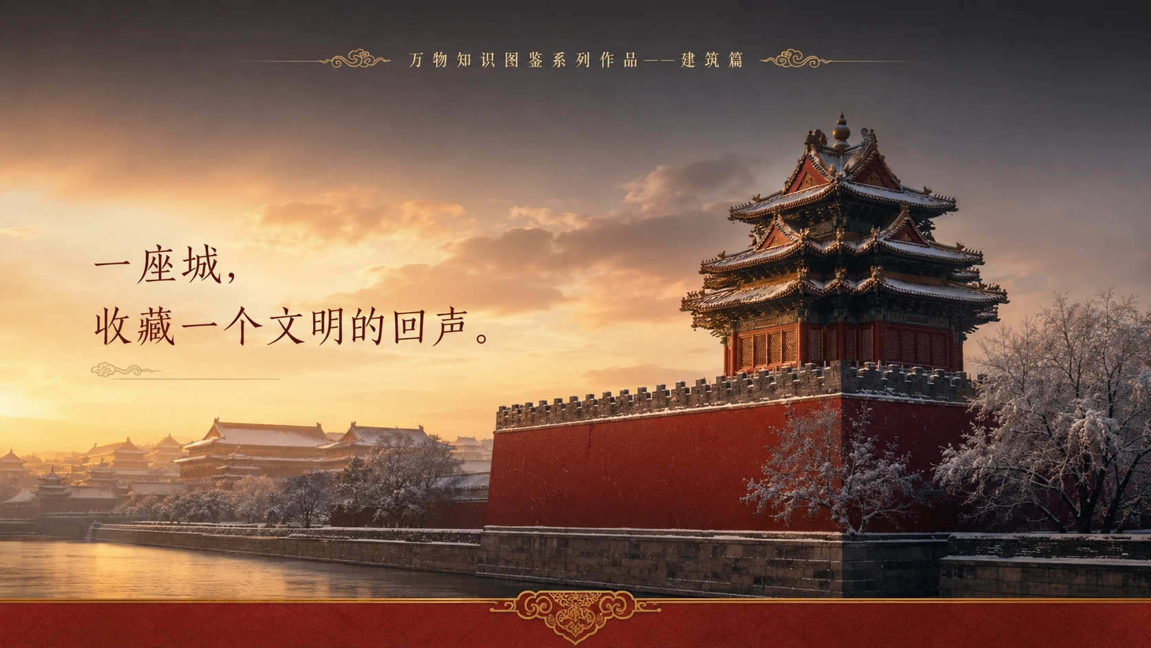 万物知识图鉴系列作品PPT——故宫 - 预览图3