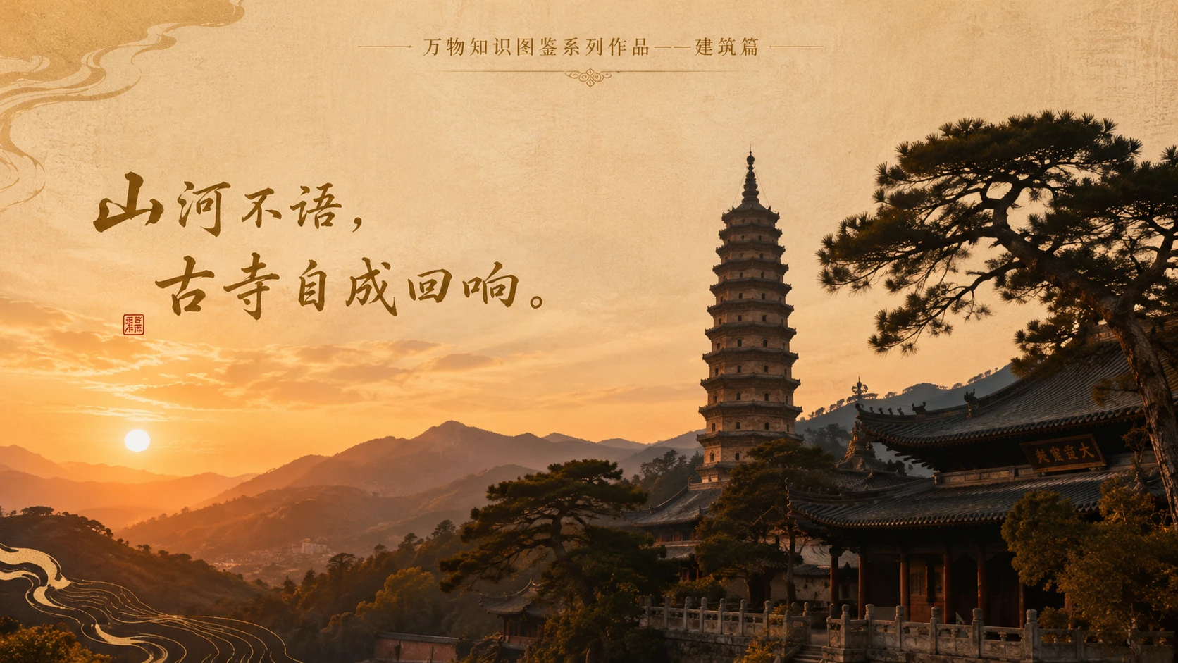 万物知识图鉴系列作品PPT——灵岩寺 - 预览图3