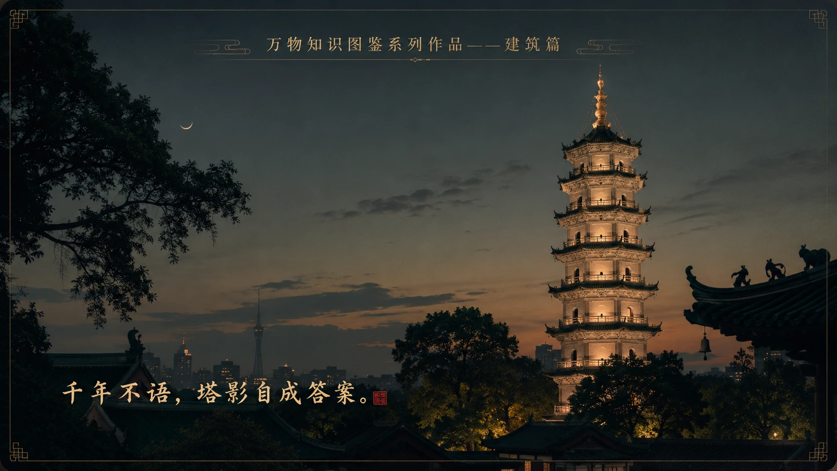 万物知识图鉴系列作品PPT——六榕寺 - 预览图3