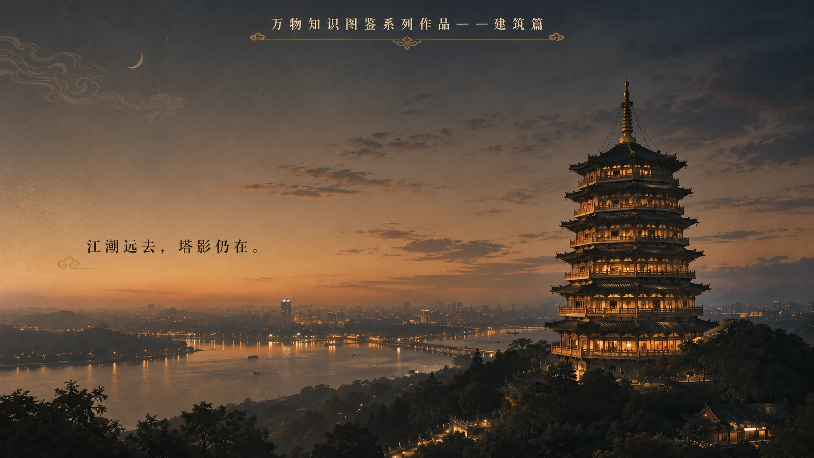 万物知识图鉴系列作品PPT——六和塔 - 预览图3