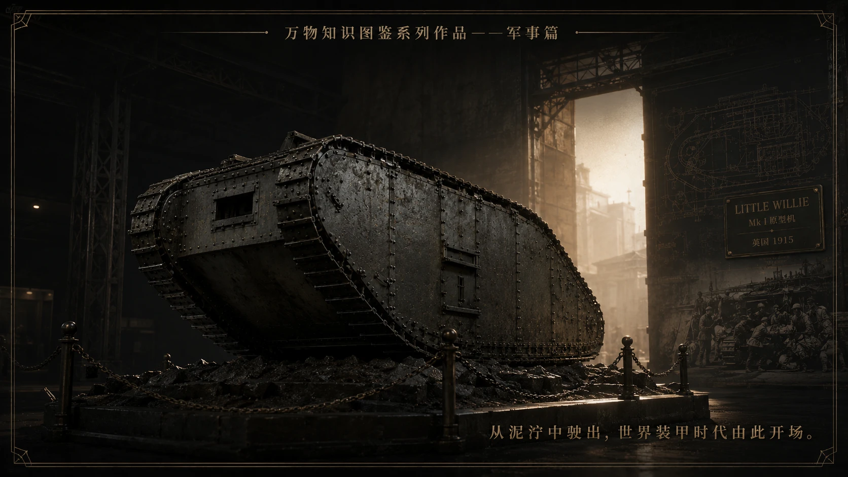 万物知识图鉴系列作品PPT——小威利坦克 - 预览图3