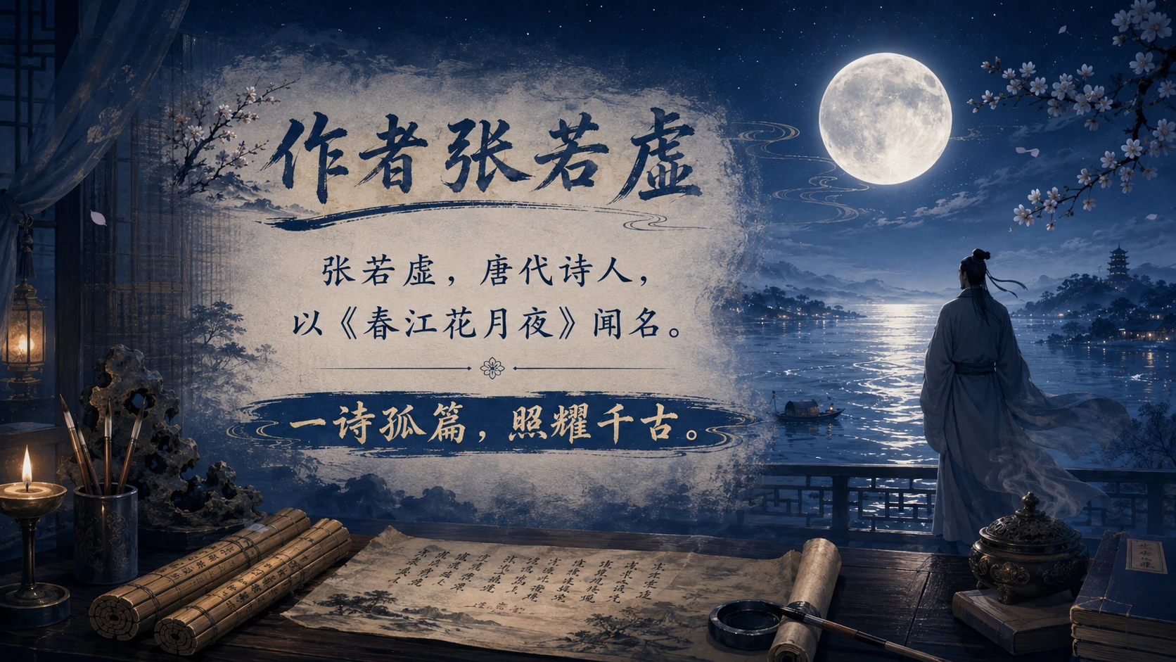 【古文诗词赏析】春江花月夜PPT - 预览图3