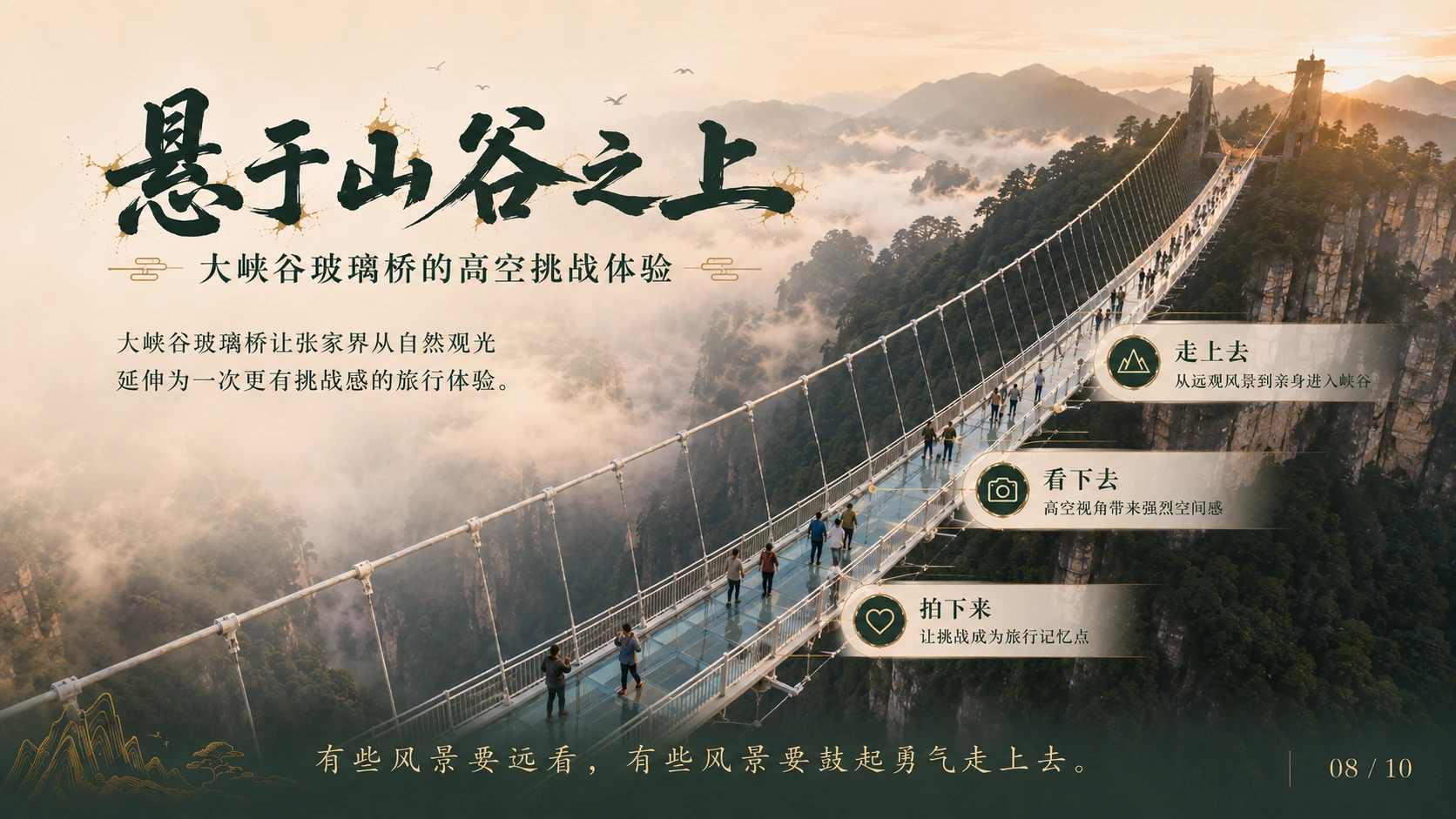 万峰入画-秘境张家界5A级景区介绍PPT - 预览图8