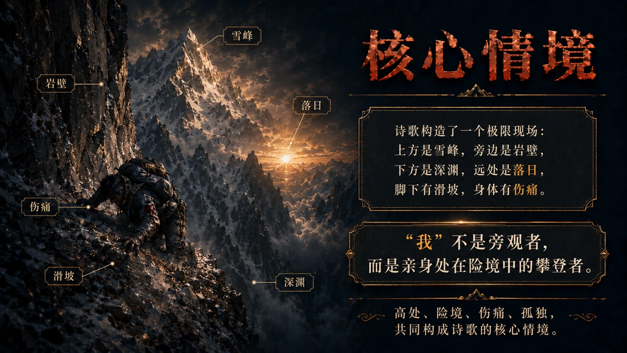 统编版高中语文课件《峨日朵雪峰之侧》 - 预览图3