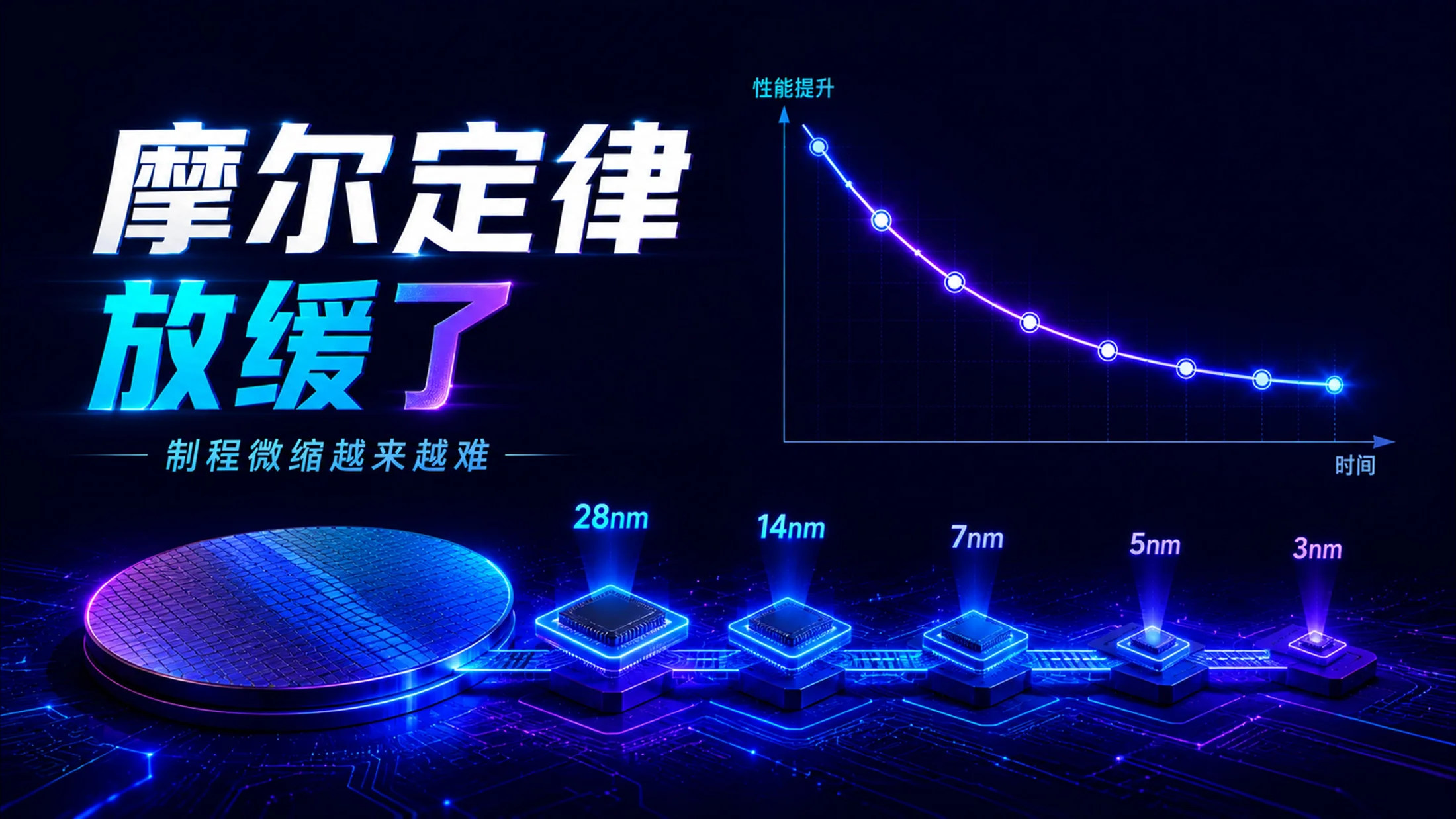 蓝紫科技《解读华为韬τ定律》科普宣传PPT - 预览图1