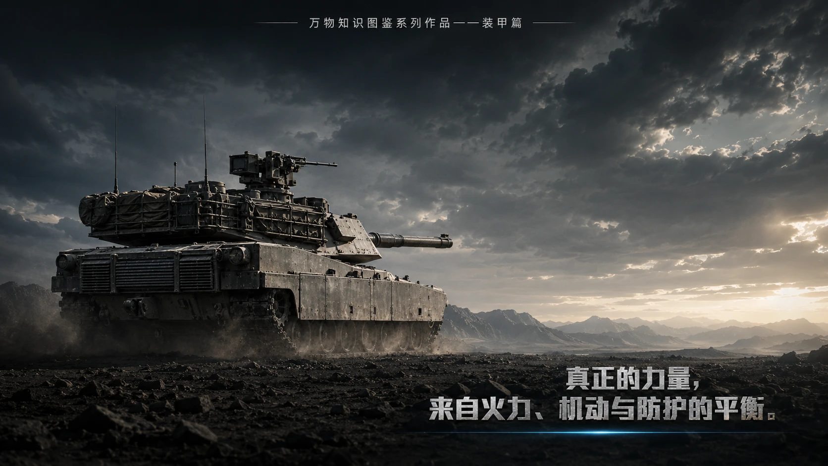 万物知识图鉴系列作品PPT——M1艾布拉姆斯坦克 - 预览图9