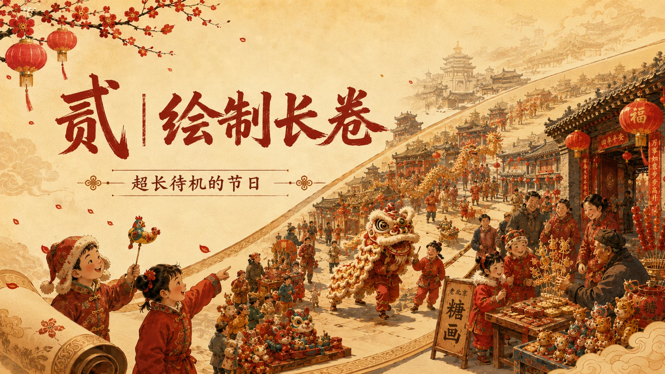 部编版小学语文六年级下册《北京的春节》PPT课件｜传统民俗文化公开课模 - 预览图6