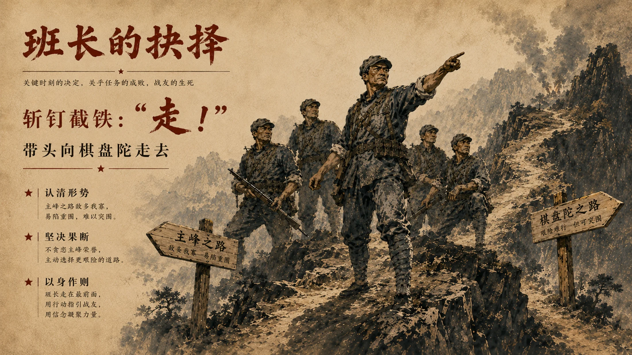 部编版小学语文六年级上册《狼牙山五壮士》PPT课件｜红色英雄史诗公开课模板 - 预览图11